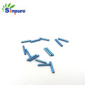 Custom Small Mini Aluminum Straight Pipe Blue Anodizing Aluminum Capillary Tube with Hollow